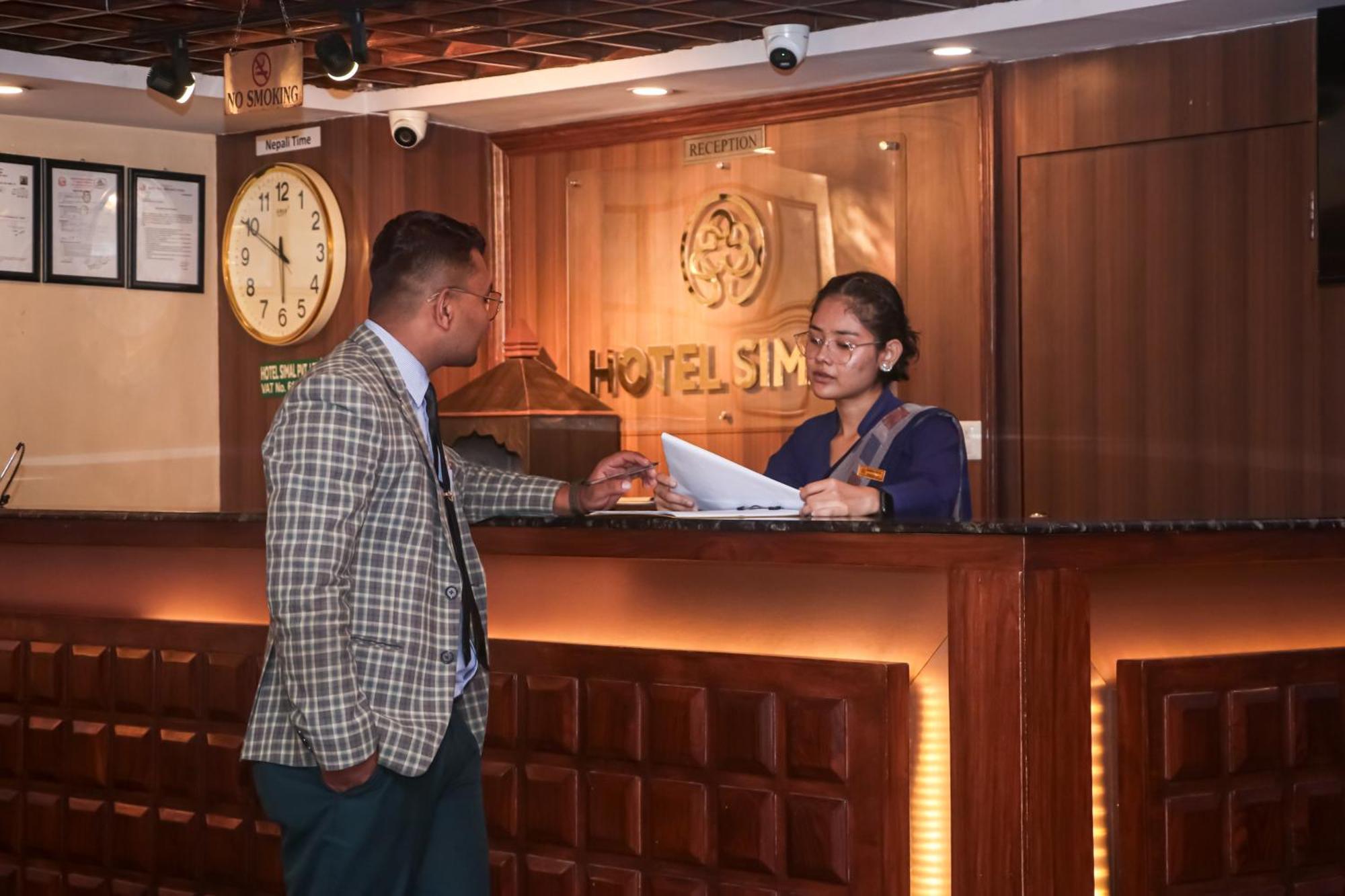 Hotel Simal Kathmandu Ngoại thất bức ảnh